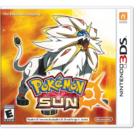 Pokemon Sun [Nintendo 3DS] Embark on a new Pokemon adventure in Pokemon Sun for the Nintendo 3DS. Pokemon GO! In the Pokemon Sun and Pokemon Moon games  embark on an adventure as a Pokemon Trainer and catch  battle and trade all-new Pokemon on the tropical islands of the Alola Region. Engage in intense battles  and unleash new powerful moves. Discover and interact with Pokemon while training and connecting with your Pokemon to become the Pokemon Champion! The Pokemon Sun and Pokemon Moon games for the Nintendo 3DS family of systems represent the seventh and latest installment of the core Pokemon series.