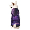 thumbnail image 1 of Balery Purple Hippo In Water Sudadera con Capucha para Perros Pequeños – Ropa para Mascotas, Disfraz para Perros y Gatos, Ideal para Fiestas y Cosplay-XX-Large, 1 of 7
