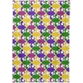 thumbnail image 2 of GZHJMY Mardi Gras Rectangle Tablecloth, Waterproof Stain Wrinkle Resistant Washable Polyester Table Cover for Picnic Dinner Holiday Kitchen Party Decor, 60 x 90 in Home Decor, 2 of 7