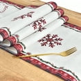 thumbnail image 5 of Under 10 Decorative Table Banner Christmas Table Runner Gnome Snowflake Rustic Table Runner for Holiday Decor 13x72 Inch, 5 of 5