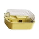 thumbnail image 4 of Jaula grande para hámster, hábitat, transpirable, transparente, techo abierto, recinto portátil para hámster. amarillo, 4 of 9