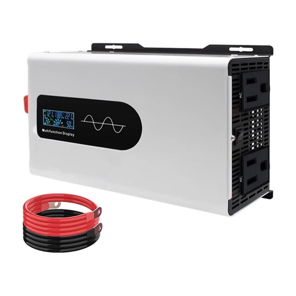 3500W Pure Sine Wave Inverter 12V Solar Inverter Car Inverters Off Grid Wall-Mounted