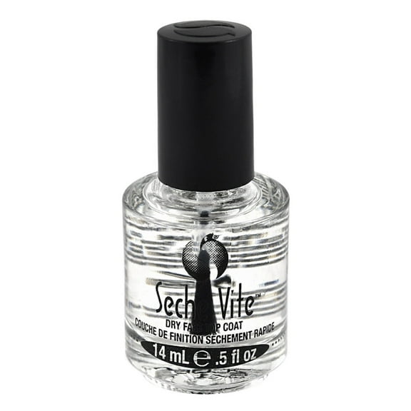 Seche Vite Dry Fast Top Coat Nail Polish Lacquer 0.5 oz 15ml