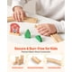 thumbnail image 4 of VEVOR Juego de tren de madera, 39 piezas, vías de tren de madera con trenes magneticos y accesorios ferroviarios, compatible con las principales marcas, para niños de 3 a 8 años., 4 of 9