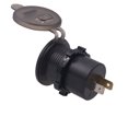 thumbnail image 3 of Cargador De Coche Usb Pantalla Digital Multipropósito Cargador De Coche Adaptador De Cargador De Coche Fácil De Instalar Con Voltímetro Para Carga De Tableta De Teléfono Advancent VI005088-00, 3 of 7