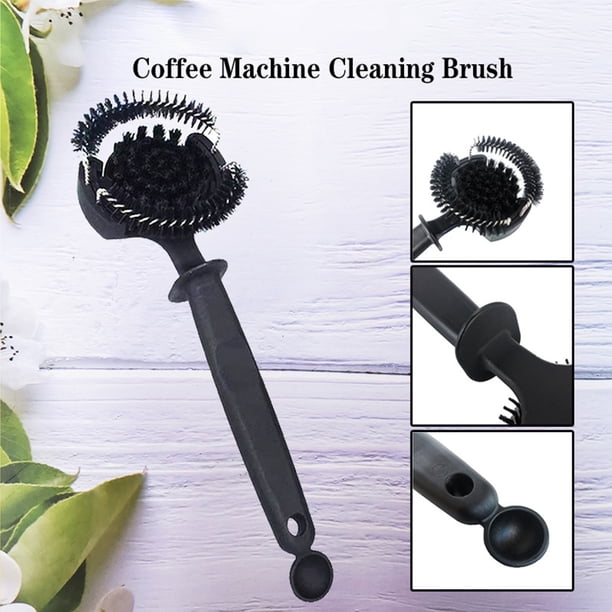 Cepillo para molinillo de café Cepillo de limpieza de cocina antideslizante para barra de cafetería (B) Ndcxsfigh Libre de BPA