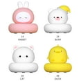 thumbnail image 4 of Tignapoo Veilleuse Rechargeable USB pour Enfants - Design Canard Mignon avec Lueur Jaune Chaud, Puissance 0.2W, 3 Niveaux de Luminosité, Contrôle Tactile, Idéal pour l'Alimentation et les Chambres de Bébé, 4 of 7