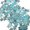 Blue, variant on Pack of 100 Glowing Star Sticker for Bedroom Ceiling and Wall Decoration 3cm Diameter Glow In Dark Wall Decal