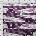 thumbnail image 3 of oneOone Velvet Purple Fabric Kids Sewing Craft Projects Fabric Prints By Yard 58 Inch Wide, 3 of 4
