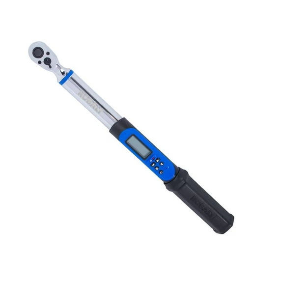 Kobalt 3/8-in Drive Digital Torque Wrench (5-ft lb to 100-ft lb) with Batteries Included
