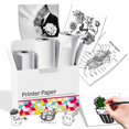 thumbnail image 1 of Memoking White Thermal Sticker Paper 50mm, Compatible with T02/M02/M04S/M04AS Mini Sticker Maker, H, 1 of 9
