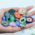 thumbnail image 3 of simhoa 20pcs Mixed Glass Dome Flatback Cabochons Embellishment Scrapbooking 18mm, 3 of 8