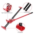 thumbnail image 2 of 33" High Lift Farm Jack 3 Ton (6000lb), Heavy Duty Ratcheting Off-Road Utility Jack, Pointed Head Bumper Lifter for Car, Truck, SUV & ATV, 2 of 8