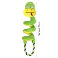 thumbnail image 3 of Interactive Squeaky Dog Toy for Puppies and Small Breed with Durable Tug Rope Design Ideal for Indoor Outdoor Activities, 3 of 5