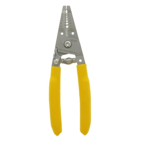 

IDEAL Electrical 45-220 T-Stripper Wire Stripper Stainless Steel 10-20 AWG Solid 12-22 AWG Stranded C27