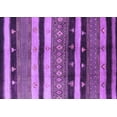 thumbnail image 1 of Ahgly Company Indoor Rectangle Solid Purple Modern Area Rugs, 2' x 4', 1 of 4
