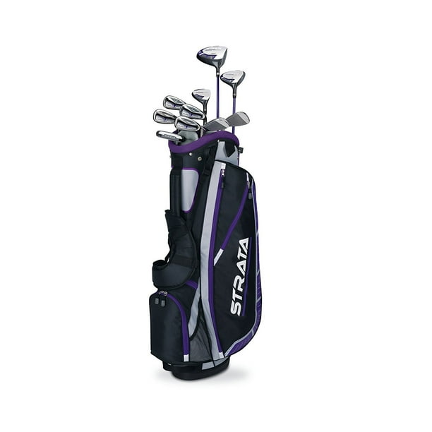 Women's Strata Plus Complete 11Piece Golf Club Set with Bag, Right