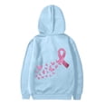 thumbnail image 5 of LIIPEE Fashion Butterfly Graphic Hoodie For Girls Long Sleeve Hooded Sweatshirt With Pockets Kids Cute Casual Pullover,11-12 Years, 5 of 5