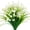 White, variant on 2 Bundles Artificial Calla Lily Fake Flowers, Outdoor Uv Resistant Faux Plants, Calla Lily Bridal Wedding Bouquet for Wedding Office Home Garden Decor(White)