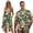 Tropical Leaf Flower, variant on Yuyamidu His and Hers Matching Outfits Sleeveless Dress for Women Casual Tank Dresses with Pockets Men's Short Sleeve Button Down Shirt Couples Matching Outfits Blue Marble, Size 2XS