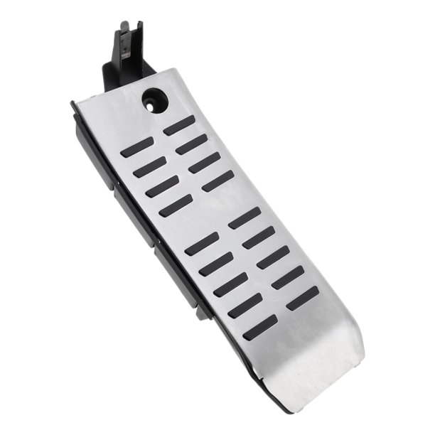 Cubierta de Pedal de Reposapiés Automático/Manual 1 Pc para Audi A6 2005-2011 Acero Inoxidable Tono Plateado
