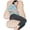 Brown-Velvet Cover - 57 Inch, variant on Pillows For Sleeping - U Shaped Full Body Maternity Pillow With Removable Cover Support  Belly 57 Inch Women Brown