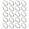 thumbnail image 3 of Anillos en blanco ajustables, 20 piezas de anillos en blanco de 8 mm, anillos en blanco para anillos de joyería, anillos en blanco probados y confiables, 3 of 14