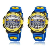 2 Pack Watches for Kids Wrist Waterproof Digital Number Men and Women
