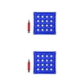 thumbnail image 1 of Jumpingount Cojín para asiento Cojín para silla Estera para sentarse Transpirable Multipropósito Práctica elasticidad Cojines para silla de Azul 48*48 2piezas, 1 of 6