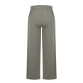 thumbnail image 6 of Tnhcen Women's High Waisted Wide Leg Pants with Pockets, 95% Polyester 5% Spandex Elastic Waist Palazzo Trousers, Casual Dance & Lounge Pants for Women S-2XL, 6 of 8