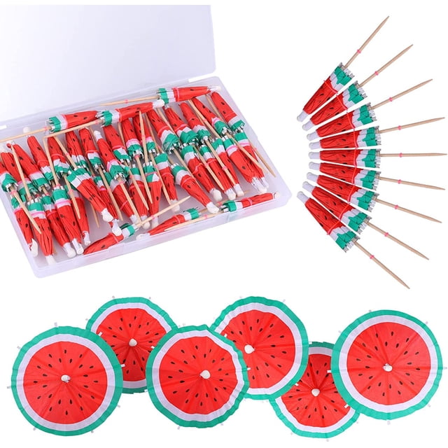 Palillo de piña decorativo desechable, estéreo, creativo, para fruta, palillo de flamenco, tapón para hornear, fiesta, 50 piezas