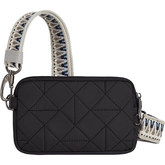 Travelon Boho Anti-Theft Phone Sling, Black