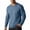 Dark Blue, variant on TKKCS Mens Cotton Long Sleeve T Shirt- Lightweight Casual Wear Crew Neck Regular Fit Base Layer Shirt Dark Blue Size 2XL