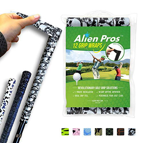 ALIEN PROS Golf Grip Wrapping Tapes (12-Pack) - Innovative Golf 