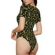 thumbnail image 2 of Balery Pineapple Body de cuello redondo de manga corta para mujer Tops de manga corta Tops básicos-Large, 2 of 7