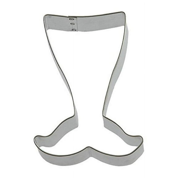 Mermaid Tail Cookie Cutter 4.5 in B1652 - Foose Cookie Cutters - USA Tin Plate Steel