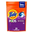 thumbnail image 2 of Tide PODs Laundry Detergent, Spring Meadow Scent, 3-in-1 Stain Remover, Odor Fighter, Color Protector, Concentrated Laundry Soap Pacs, 31 Count, 2 of 24
