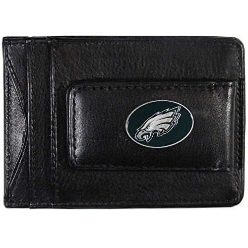 Siskiyou Sports NFL Philadelphia Eagles Leather Money Clip Cardholder