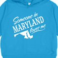 thumbnail image 3 of Inktastic Someone in Maryland Loves Me Toddler Hoodie, 3 of 4