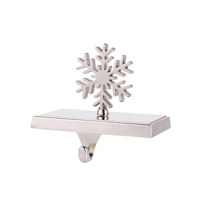 EZLIFE Soporte para medias navideñas, colgador para medias navideñas para repisa, ganchos para medias∨ T4F9