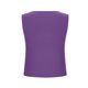 thumbnail image 5 of Pijama de poliéster para mujer, de color liso, con escote en V y base torcida, ajustado, de cintura alta, 5 of 6
