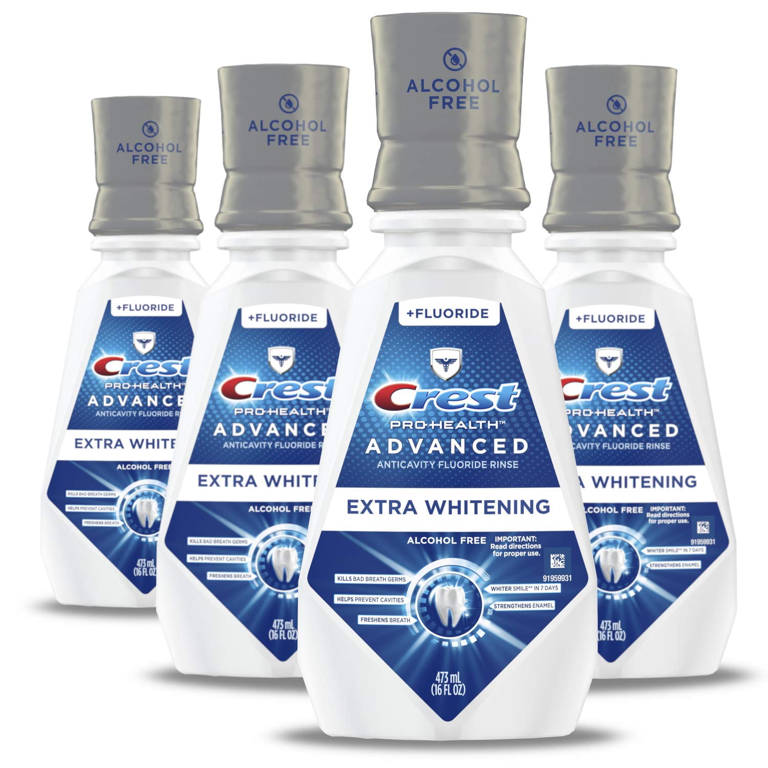 Crest ProHealth Advanced Mouthwash With Extra Whitening Energizing Mint