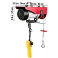 BENTISM Electric Hoist, 2000 lb. Lift Overhead Crane Garage with Steel