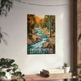 thumbnail image 3 of ELNEIT - Hot Springs National Park Poster, Unframed Matte Paper, S09, 3 of 4