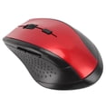 thumbnail image 1 of 2.4G  Mouse, Low Battery Indicator Optical Mouse  for Desktop PC Red,Blue,Black, 1 of 8
