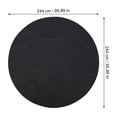 thumbnail image 2 of Milisten Trampoline Weather Cover Oxford Cloth Round 1Set 244X0.3937In, 2 of 7