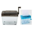 thumbnail image 4 of S SERENABLE Paper Shredder Single Sheet Hand Cranked A6 Paper Document File Mini Lightweight, 4 of 6