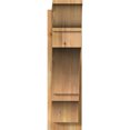 thumbnail image 2 of Ekena Millwork 8"W x 28"D x 28"H Balboa Rough Sawn Traditional Outlooker, Western Red Cedar, 2 of 4