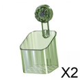 thumbnail image 1 of 2xCesta De Ducha Con Ventosa, Soporte De Pared Extraíble Para Cocina, Apartamento, Baño, Verde S, 1 of 8