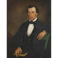 thumbnail image 2 of Barton Stone Hays 19x24 Black Ornate Framed Double Matted Museum Art Print Titled: Portrait of Dr. Lewis D. Lyons (1855), 2 of 5